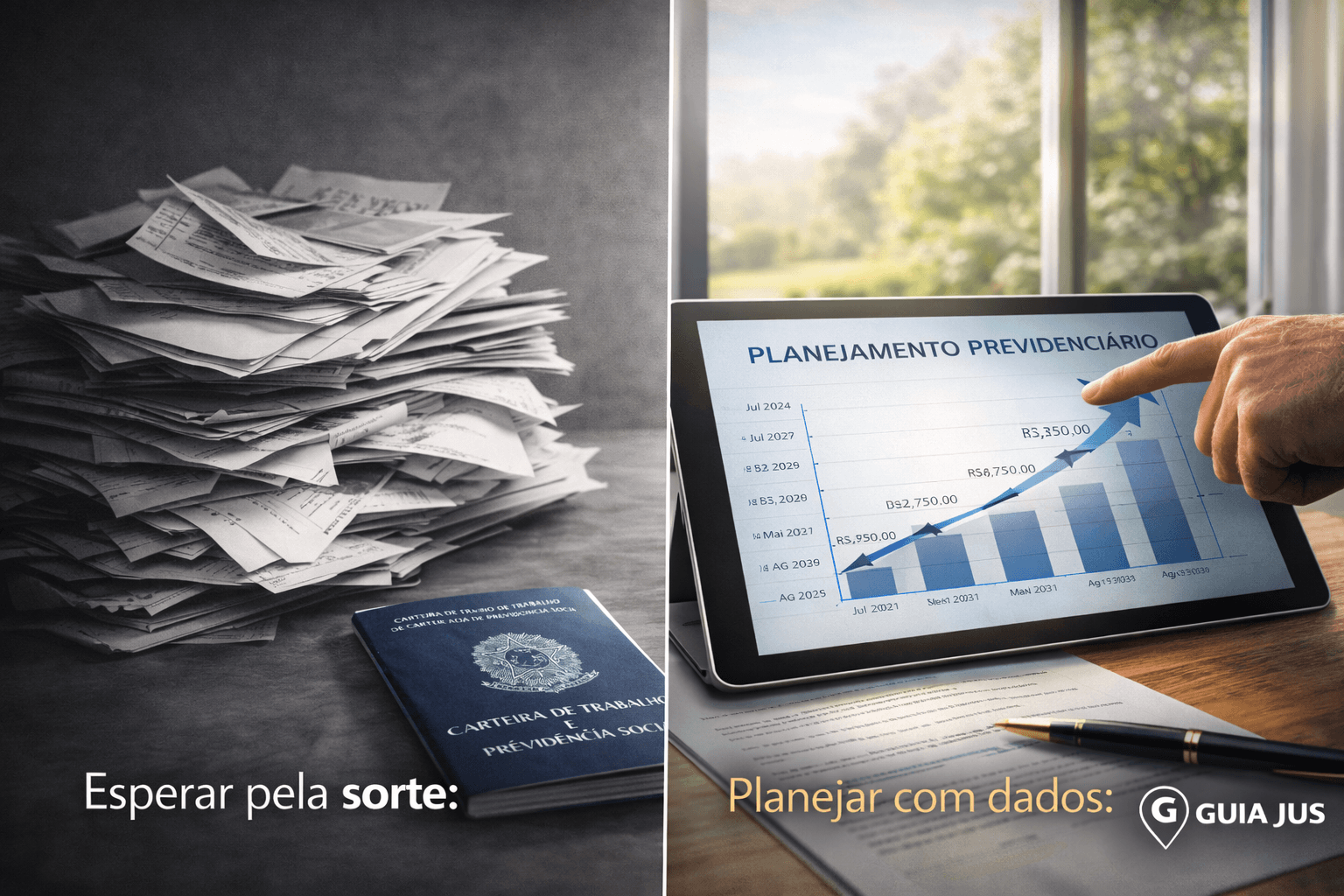 Não existe aposentadoria garantida, existe aposentadoria planejada!