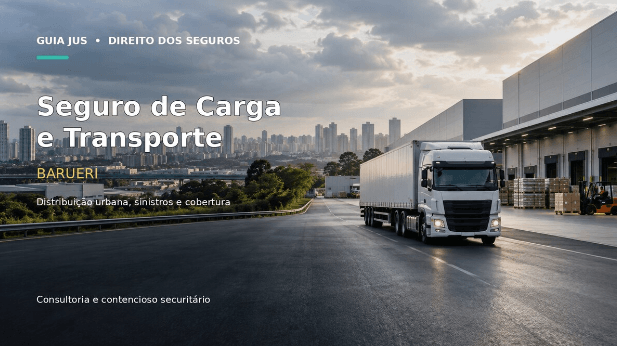 Sinistro no transporte de cargas em Barueri: documentos e negativa da seguradora