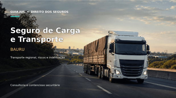 Seguro de carga e transporte em Bauru: guia para transportadoras e embarcadores