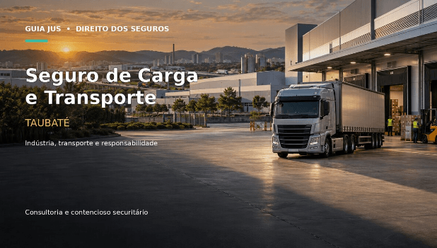 Roubo, perda ou avaria de carga em Taubaté: como funciona o seguro?