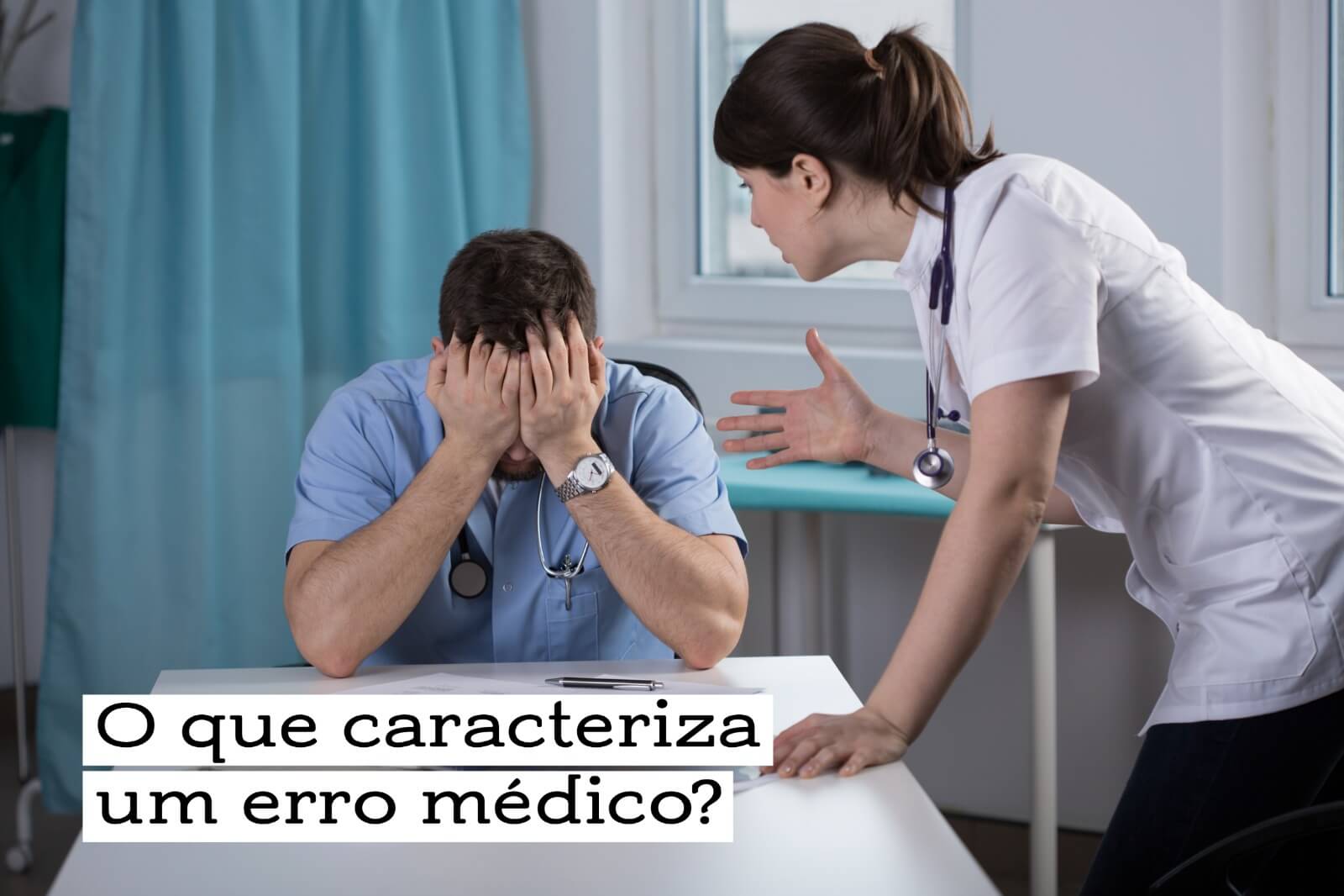 O que caracteriza um erro médico?