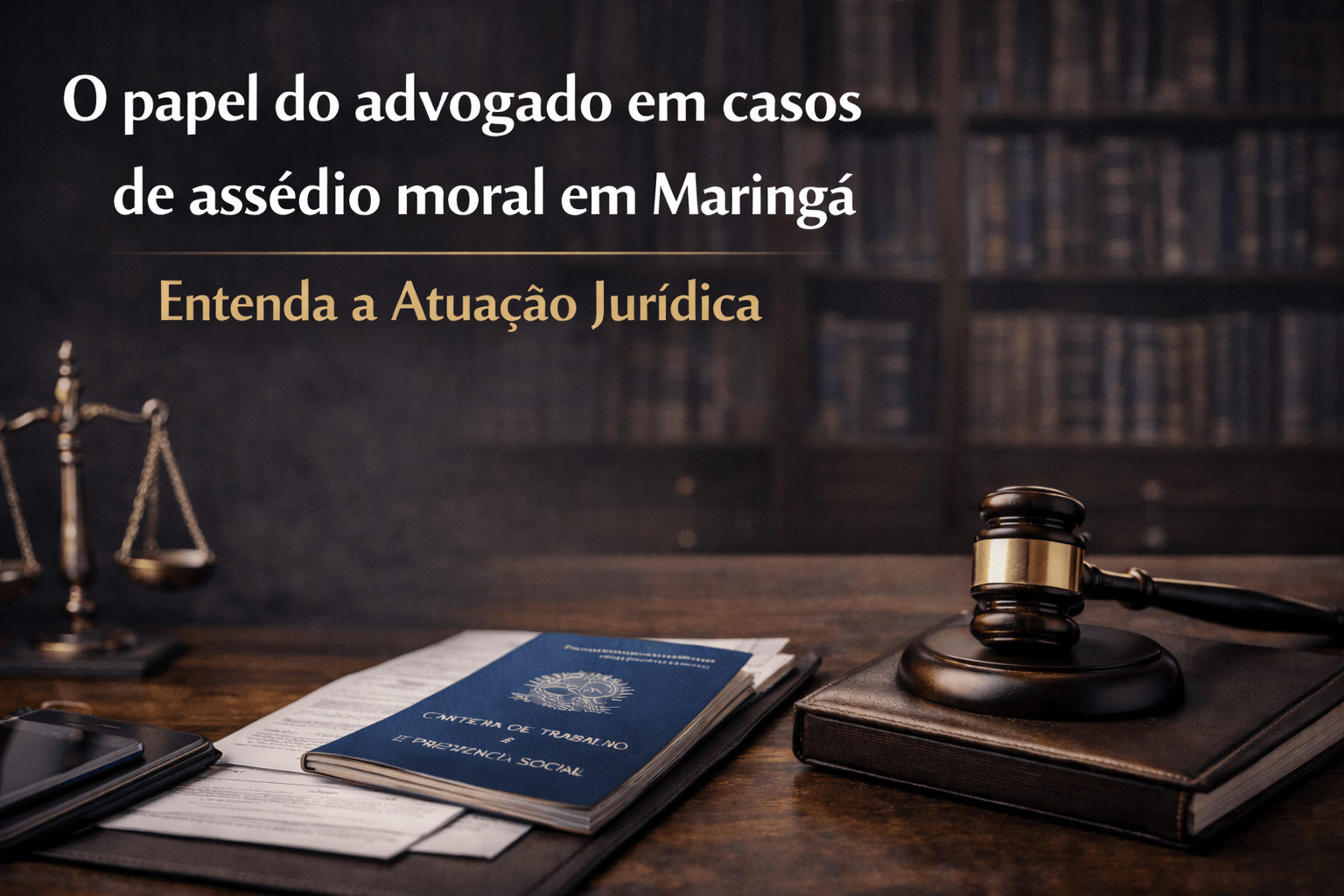 O papel do advogado em casos de assédio moral em Maringá