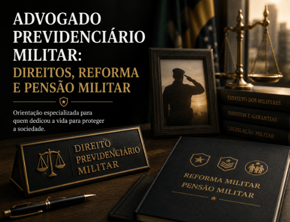 Advogado Previdenciário Militar em São José dos Campos: direitos, reforma e pensão militar